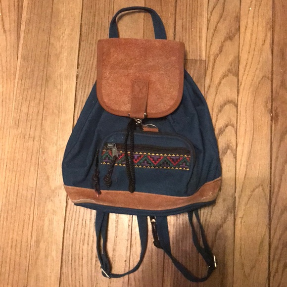 boho mini backpack